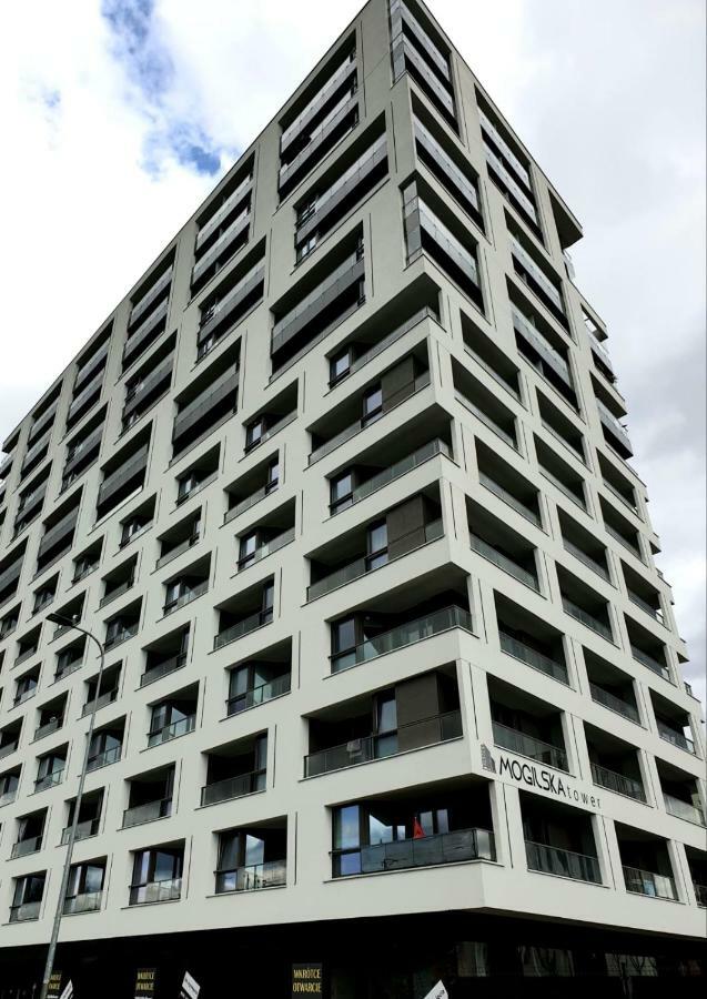 Mogilska Tower Apartments Near Tauron Arena By Inpoint - Free Underground Parking Krakow Bagian luar foto