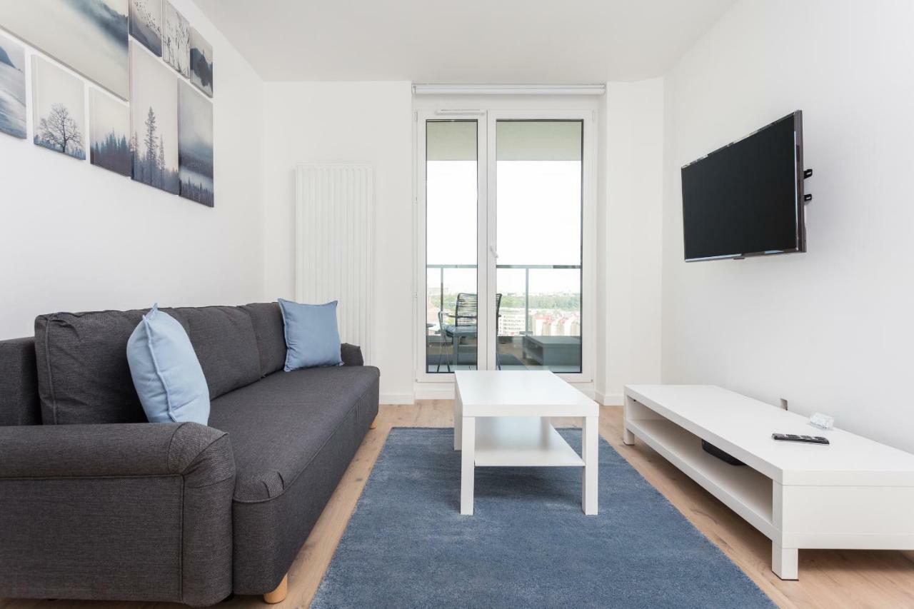 Mogilska Tower Apartments Near Tauron Arena By Inpoint - Free Underground Parking Krakow Bagian luar foto