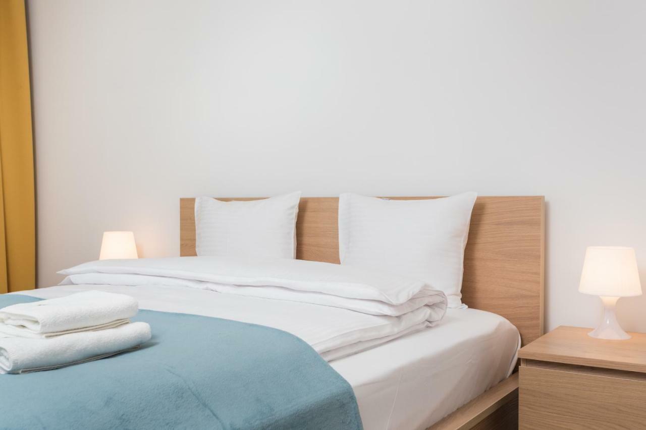 Mogilska Tower Apartments Near Tauron Arena By Inpoint - Free Underground Parking Krakow Bagian luar foto